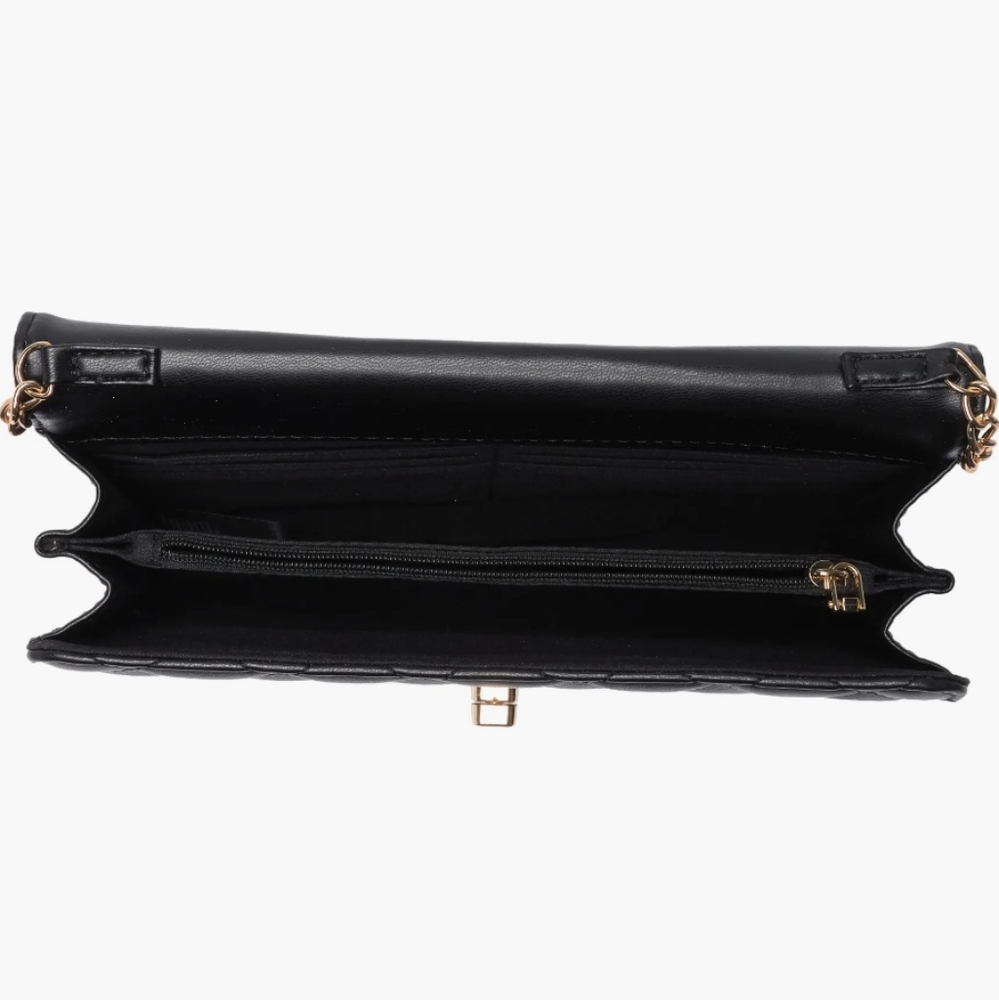 ❌SOLD❌ Studded Diamond Quilt Crossbody Bag $129 - Picture 5 of 12